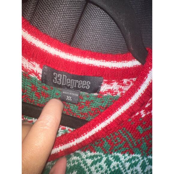 Ugly Christmas Sweater Xmas Size XL Cat - Picture 2 of 3